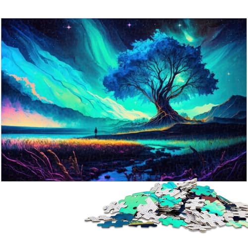 1000 teiliges Puzzle für Erwachsene „Magical_Landscape Spielzeug Denkspiel anspruchsvolles Puzzlespiel und Familienspiel 1000 Teile (75 x 50 cm) von zouxangzz