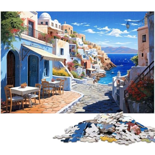 1000 teiliges Puzzle für Erwachsene Agios_Prokopios Puzzle Kunstwerk für Teenager ab 14 Jahren 1000 Teile (75 x 50 cm) von zouxangzz