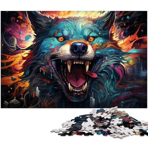 1000 teiliges Puzzle für Erwachsene Biologische Mutation Hundespielzeug Denkspiel anspruchsvolles Puzzlespiel und Familienspiel 1000 Teile (75 x 50 cm) von zouxangzz
