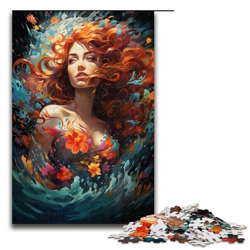 1000 teiliges Puzzle für Erwachsene Bunte Blumengöttin Puzzle für Lernspiele Herausforderung Spielzeug Kunstwerk Geschenk 75 x 50 cm 1000 teiliges Puzzle für Erwachsene Bunte Blumengöttin Puzzle für Lernspiele Herausforderung Spielzeug Kunstwerk Geschenk 75 x 50 cm von zouxangzz