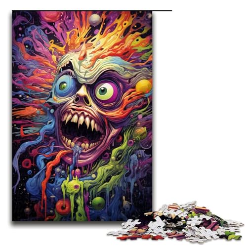 1000 teiliges Puzzle für Erwachsene Bunte Fantasy Monster Puzzle für Kinder Holzpuzzle Lernspiel für Erwachsene 75 x 50 cm 1000 teiliges Puzzle für Erwachsene Bunte Fantasy Monster Puzzle für Kinder Holzpuzzle Lernspiel für Erwachsene 75 x 50 cm von zouxangzz