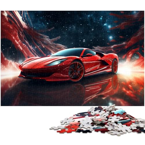 1000 teiliges Puzzle für Erwachsene Cooles Sportwagen Spielzeug Denkspiel anspruchsvolles Puzzlespiel und Familienspiel (Größe 38 x 26 cm) von zouxangzz