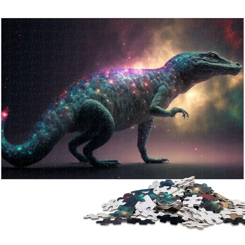 1000 teiliges Puzzle für Erwachsene Eidechsen Puzzle Geburtstagsgeschenk für Teenager ab 14 Jahren (Größe 75 x 50 cm) von zouxangzz