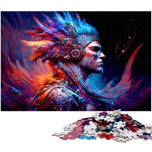 1000 teiliges Puzzle für Erwachsene Fantasie Mädchengesicht Spielzeug Denkspiel anspruchsvolles Puzzlespiel und Familienspiel (Größe 38 x 26 cm) von zouxangzz