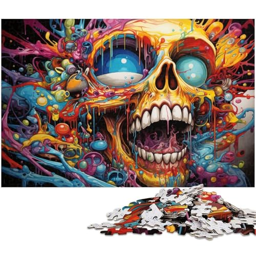 1000 teiliges Puzzle für Erwachsene Fantasy Monster EIN Kunstwerk für Teenager ab 14 Jahren 1000 Teile (75 x 50 cm) von zouxangzz