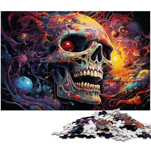 1000 teiliges Puzzle für Erwachsene Fantasy Monster Puzzle Papierpuzzle Lernspielzeug 1000 Teile (38 x 26 cm) von zouxangzz