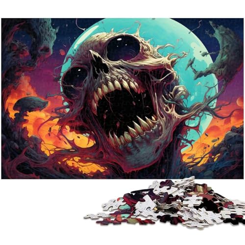1000 teiliges Puzzle für Erwachsene Fantasy Monster Spielzeug Denkspiel anspruchsvolles Puzzlespiel und Familienspiel 1000 Teile (75 x 50 cm) von zouxangzz