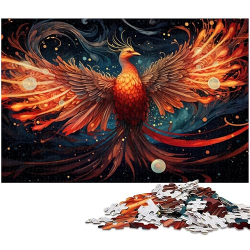 1000 teiliges Puzzle für Erwachsene Galaxy Phoenix Spielzeug Denkspiel anspruchsvolles Puzzlespiel und Familienspiel (Größe 38 x 26 cm) von zouxangzz