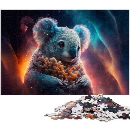 1000 teiliges Puzzle für Erwachsene Koala Puzzle Papierpuzzle Lernspielzeug (Größe 38 x 26 cm) von zouxangzz