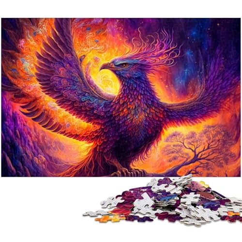 1000 teiliges Puzzle für Erwachsene Legend of The Phoenix Papierpuzzle Lernspielzeug (Größe 38 x 26 cm) von zouxangzz