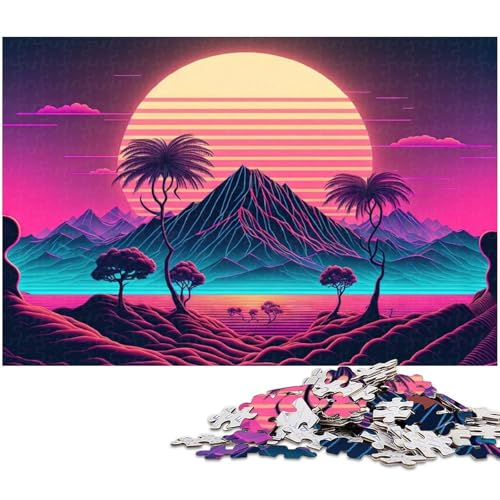 1000 teiliges Puzzle für Erwachsene Outrunning The Future Spielzeug Denkspiel anspruchsvolles Puzzlespiel und Familienspiel (Größe 38 x 26 cm) von zouxangzz