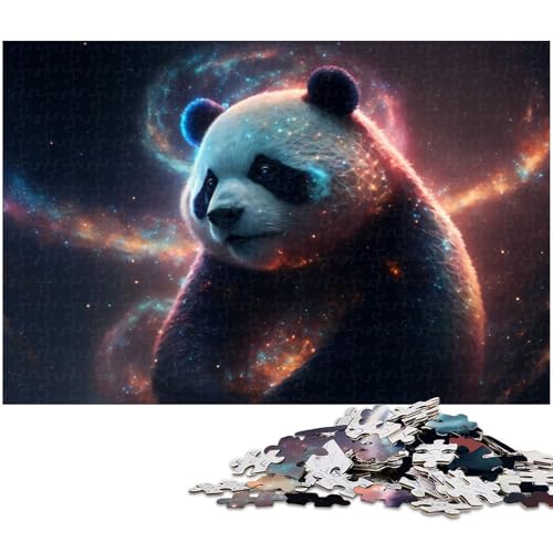 1000 teiliges Puzzle für Erwachsene Panda Puzzle Geburtstagsgeschenk für Teenager ab 14 Jahren 1000 Teile (38 x 26 cm) von zouxangzz