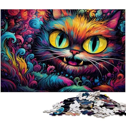 1000 teiliges Puzzle für Erwachsene Ragdoll Katzenaugen Puzzle für Lernspiele Herausforderung Spielzeug Kunstwerk Geschenk 1000 PCS (38 x 26 cm) von zouxangzz