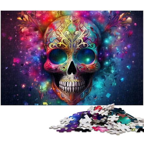 1000 teiliges Puzzle für Erwachsene Regenbogen Fußballspielzeug Denkspiel anspruchsvolles Puzzlespiel und Familienspiel (Größe 38 x 26 cm) von zouxangzz