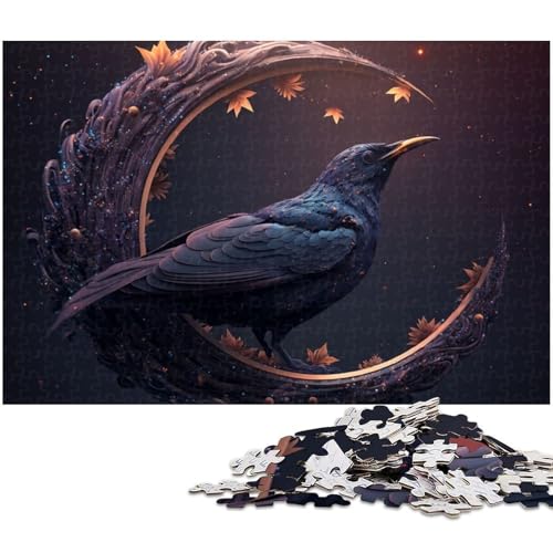 1000 teiliges Puzzle für Erwachsene Tier Amsel Spielzeug Denkspiel anspruchsvolles Puzzlespiel und Familienspiel (Größe 38 x 26 cm) von zouxangzz