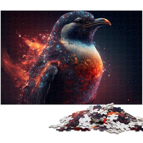 1000 teiliges Puzzle für Erwachsene Tierpinguine Puzzle für Lernspiele Herausforderung Spielzeug Kunstwerk Geschenk 1000 PCS (75 x 50 cm) von zouxangzz