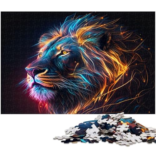 1000 teiliges Puzzle für Erwachsene Tierpuzzle Geburtstagsgeschenk für Teenager ab 14 Jahren (Größe 75 x 50 cm) von zouxangzz
