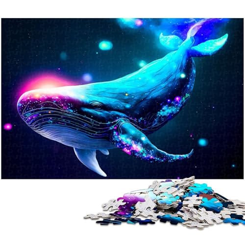 1000 teiliges Puzzle für Erwachsene Tierwale Spielzeug Denkspiel anspruchsvolles Puzzlespiel und Familienspiel 1000 Teile (38 x 26 cm) von zouxangzz
