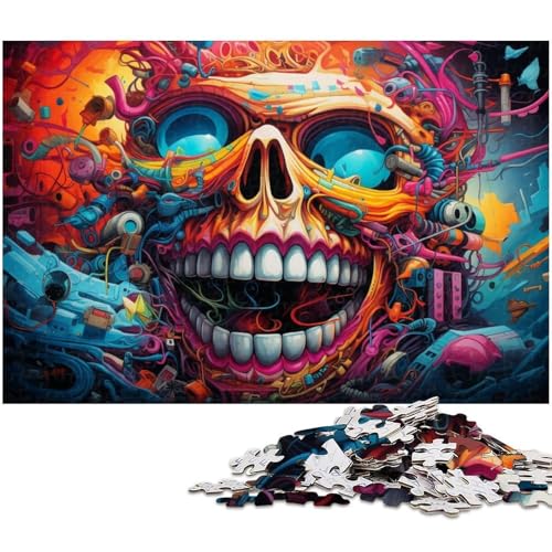 1000 teiliges Puzzle für Erwachsene biologische Mutation Monster Puzzle für Lernspiele Herausforderung Spielzeug Kunstwerk Geschenk 1000 Teile (38 x 26 cm) von zouxangzz