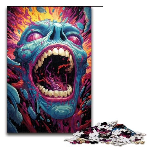 1000 teiliges Puzzle für Erwachsene buntes Monster Holzpuzzle für Erwachsene und Kinder Stressabbau Tool 75 x 50 cm 1000 teiliges Puzzle für Erwachsene buntes Monster Holzpuzzle für Erwachsene und Kinder Stressabbau Tool 75 x 50 cm von zouxangzz