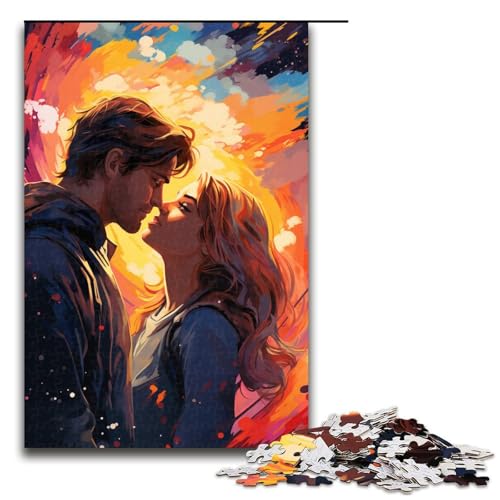 1000 teiliges Puzzle für Erwachsene farbenfrohe Psychedelia of Endless Love Weltraum Puzzle für Kinder Holzpuzzle Lernspiel für Erwachsene 75 x 50 cm 1000 teiliges Puzzle für Erwachsene farbenfrohe Psychedelia of Endless Love Weltraum Puzzle für Kinder Holzpuzzle Lernspiel für Erwachsene 75 x 50 cm von zouxangzz