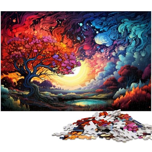 1000 teiliges Puzzle für Erwachsene kunstvolle Gemälde Puzzle für Lernspiele Herausforderung Spielzeug Kunstwerk Geschenk 1000 Teile (75 x 50 cm) von zouxangzz