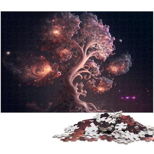 1000 teiliges Puzzle für Erwachsene magischer Baum EIN Kunstwerk für Teenager ab 14 Jahren 1000 Teile (38 x 26 cm) von zouxangzz