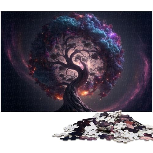1000 teiliges Puzzle für Erwachsene magischer Baum als Geburtstagsgeschenk für Teenager ab 14 Jahren 1000 Teile (75 x 50 cm) von zouxangzz