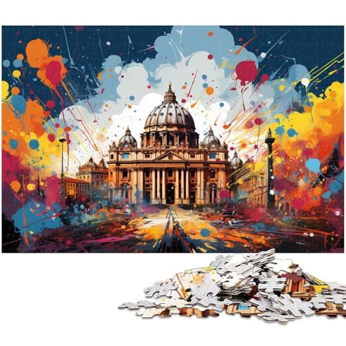 1000 teiliges Puzzle für Erwachsene wunderschöne Landschaftspuzzles Geburtstagsgeschenke für Teenager ab 14 Jahren 1000 Teile (38 x 26 cm) von zouxangzz