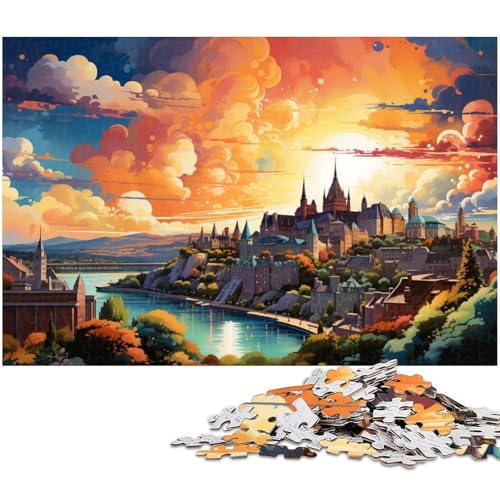 1000 teiliges Puzzle für Erwachsene wunderschöne lokale Landschaften Geburtstagsgeschenk für Teenager ab 14 Jahren 1000 Teile (75 x 50 cm) von zouxangzz