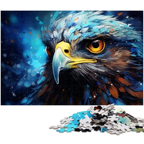 1000 teiliges Puzzle mit Fantasy Adler Holzpuzzle Lernspiele Heimdekoration 1000 Teile (75 x 50 cm) von zouxangzz