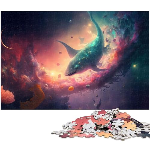 1000 teiliges Puzzle mit Geistertieren Papierpuzzle Lernspiele Heimdekoration (Größe 38 x 26 cm) von zouxangzz