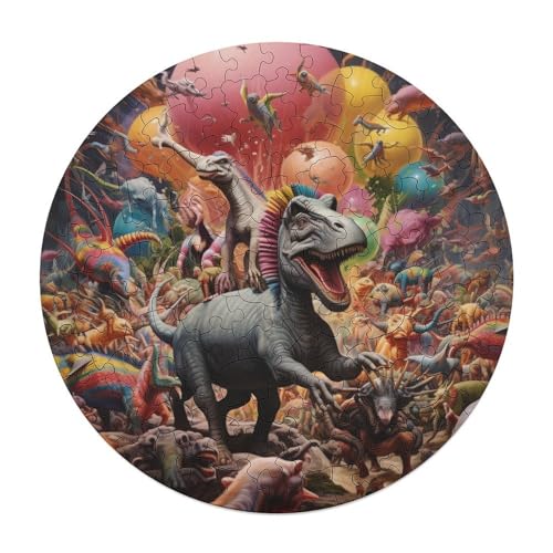 120 teiliges Puzzlespiel Tierparty Puzzles für Erwachsene runde Holzpuzzles Lernspiele Heimdekorationspuzzle 29 x 29 cm 120 teiliges Puzzlespiel Tierparty Puzzles für Erwachsene runde Holzpuzzles Lernspiele Heimdekorationspuzzle 29 x 29 cm von zouxangzz