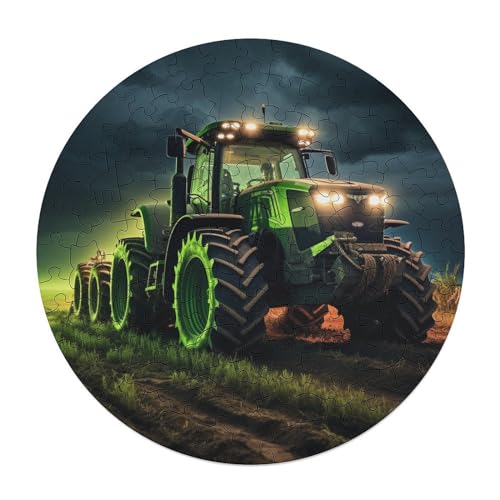120 teiliges Puzzlespiel mit Traktor Anbaugeräten Puzzles für Erwachsene runde Holzpuzzles Lernspiele Heimdekorationspuzzle 29 x 29 cm 120 teiliges Puzzlespiel mit Traktor Anbaugeräten Puzzles für Erwachsene runde Holzpuzzles Lernspiele Heimdekorationspuzzle 29 x 29 cm von zouxangzz