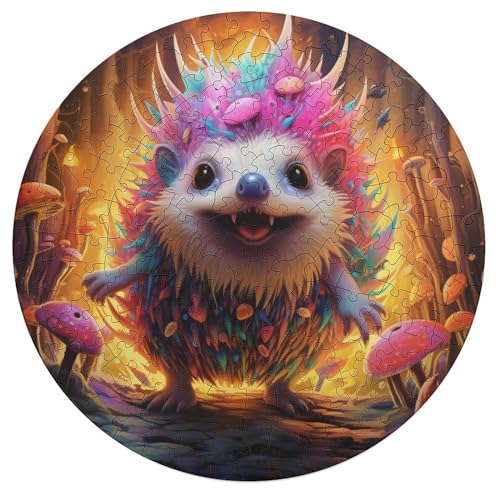 195 teiliges Puzzlespiel Art Igel Puzzles für Erwachsene runde Holzpuzzles Lernspiele Heimdekorationspuzzle 42 x 42 cm 195 teiliges Puzzlespiel Art Igel Puzzles für Erwachsene runde Holzpuzzles Lernspiele Heimdekorationspuzzle 42 x 42 cm von zouxangzz
