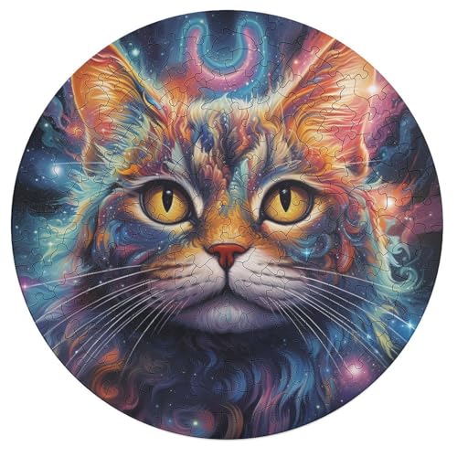 195 teiliges Puzzlespiel mit Tier und Katzenmotiv Puzzle für Erwachsene runde Holzpuzzles Lernspiele Heimdekorationspuzzle 42 x 42 cm 195 teiliges Puzzlespiel mit Tier und Katzenmotiv Puzzle für Erwachsene runde Holzpuzzles Lernspiele Heimdekorationspuzzle 42 x 42 cm von zouxangzz