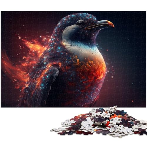 Puzzle 1000 Teile Pinguin Puzzle für Erwachsene Papierpuzzle Spielzeug Wanddekoration 1000 Teile (38 x 26 cm) von zouxangzz