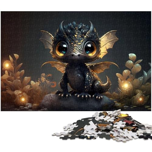 Puzzle 1000 Teile für Erwachsene Baby Puzzle mit fliegendem Drachen Lernspiele Weihnachts und Geburtstagsgeschenke für Teenager ab 14 Jahren 1000 PCS (75 x 50 cm) von zouxangzz