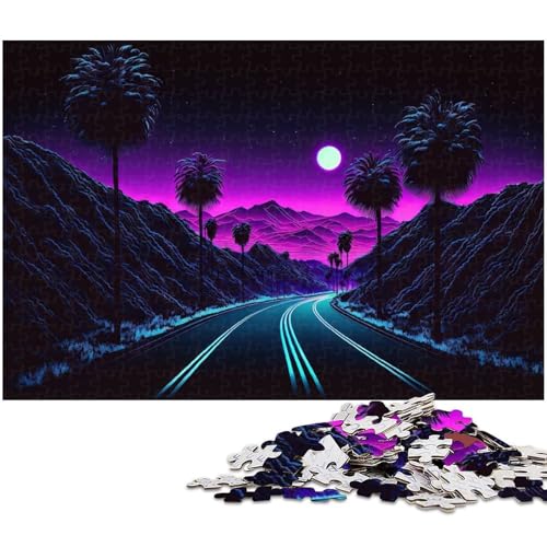 Puzzle 1000 Teile für Erwachsene Fantasielandschaftspuzzle Lernspiele Weihnachts und Geburtstagsgeschenke für Teenager ab 14 Jahren 1000 PCS (38 x 26 cm) von zouxangzz
