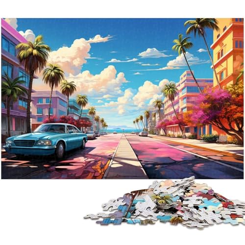 Puzzle 1000 Teile für Erwachsene Schöne Landschaft Anspruchsvolles Schwieriges Puzzle EIN Kunstwerk für Jugendliche ab 14 Jahren 1000 PCS (75x50cm) von zouxangzz