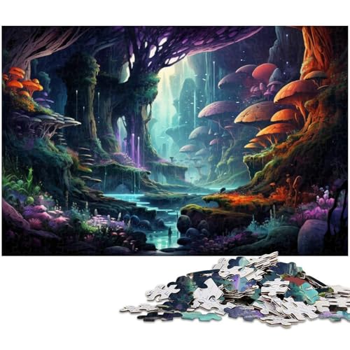 Puzzle 1000 Teile für Erwachsene Schöne und wundervolle Weltlandschaft Lernspiele Weihnachts und Geburtstagsgeschenke für Teenager ab 14 Jahren 1000 PCS (38 x 26 cm) von zouxangzz