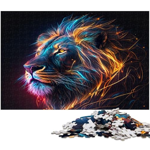 Puzzle 1000 Teile für Erwachsene Tierpuzzle Lernspiele Weihnachts und Geburtstagsgeschenke für Teenager ab 14 Jahren 1000 PCS (38 x 26 cm) von zouxangzz