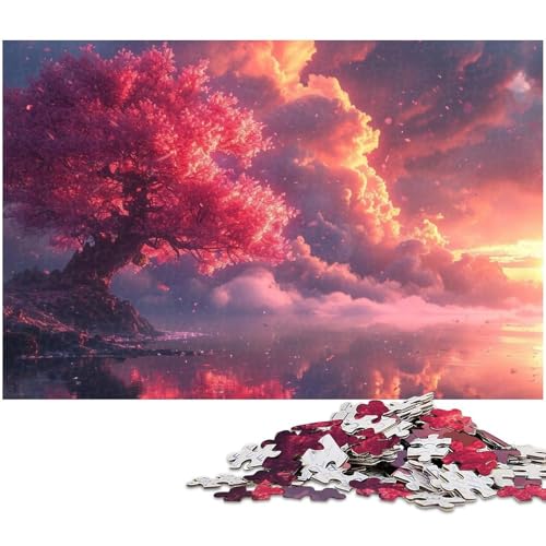 Puzzle 1000 Teile für Erwachsene Traumwald Puzzle Wanddekoration tolles Geschenk für Teenager ab 14 Jahren (Größe 75 x 50 cm) von zouxangzz
