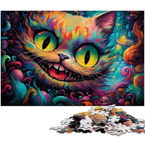 Puzzle 1000 Teile für Erwachsene von Ragdoll Cat Eyes Puzzle für Erwachsene Holzpuzzle Lernspiel 1000 PCS (75x50cm) von zouxangzz