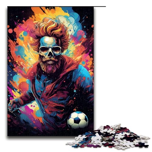 Puzzle Bunte Fußballspieler 1000 teiliges Holzpuzzle für Erwachsene und Kinder ab 12 Jahren Familienspaß Puzzle 75 x 50 cm Puzzle Bunte Fußballspieler 1000 teiliges Holzpuzzle für Erwachsene und Kinder ab 12 Jahren Familienspaß Puzzle 75 x 50 cm von zouxangzz
