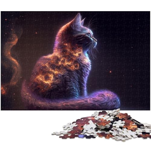 Puzzle für Erwachsene, 1000 Teile, herausforderndes Spiel, Spielzeug, Weihnachts-Puzzle-Geschenke (Größe 38 x 26 cm) von zouxangzz