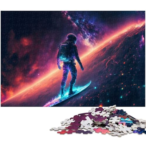 Puzzle für Erwachsene 1000 Teile „Rand der Milchstraße Heimdekoration Puzzle (Größe 75 x 50 cm) von zouxangzz