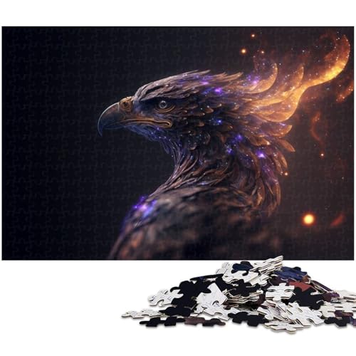 Puzzle für Erwachsene 1000 Teile Adler Heimdekoration Puzzle (Größe 75 x 50 cm) von zouxangzz
