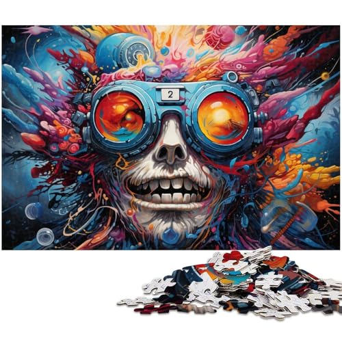 Puzzle für Erwachsene 1000 Teile Biologische Mutation Monster Heimdekoration Puzzle 1000 Teile (75 x 50 cm) von zouxangzz