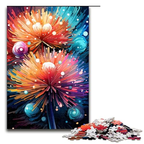 Puzzle für Erwachsene 1000 Teile Bunte Blumen Holzpuzzle für Kinder Lernspiel 75 x 50 cm Puzzle für Erwachsene 1000 Teile Bunte Blumen Holzpuzzle für Kinder Lernspiel 75 x 50 cm von zouxangzz